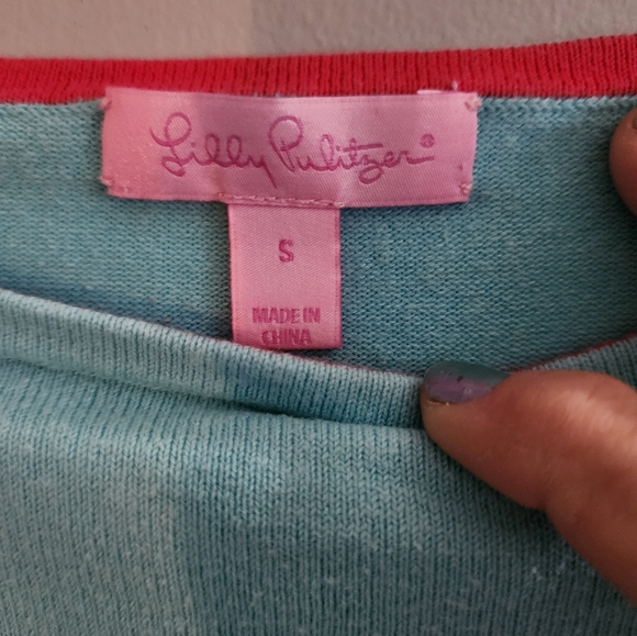 Lilly Pulitzer sweater - Picture 4 of 6